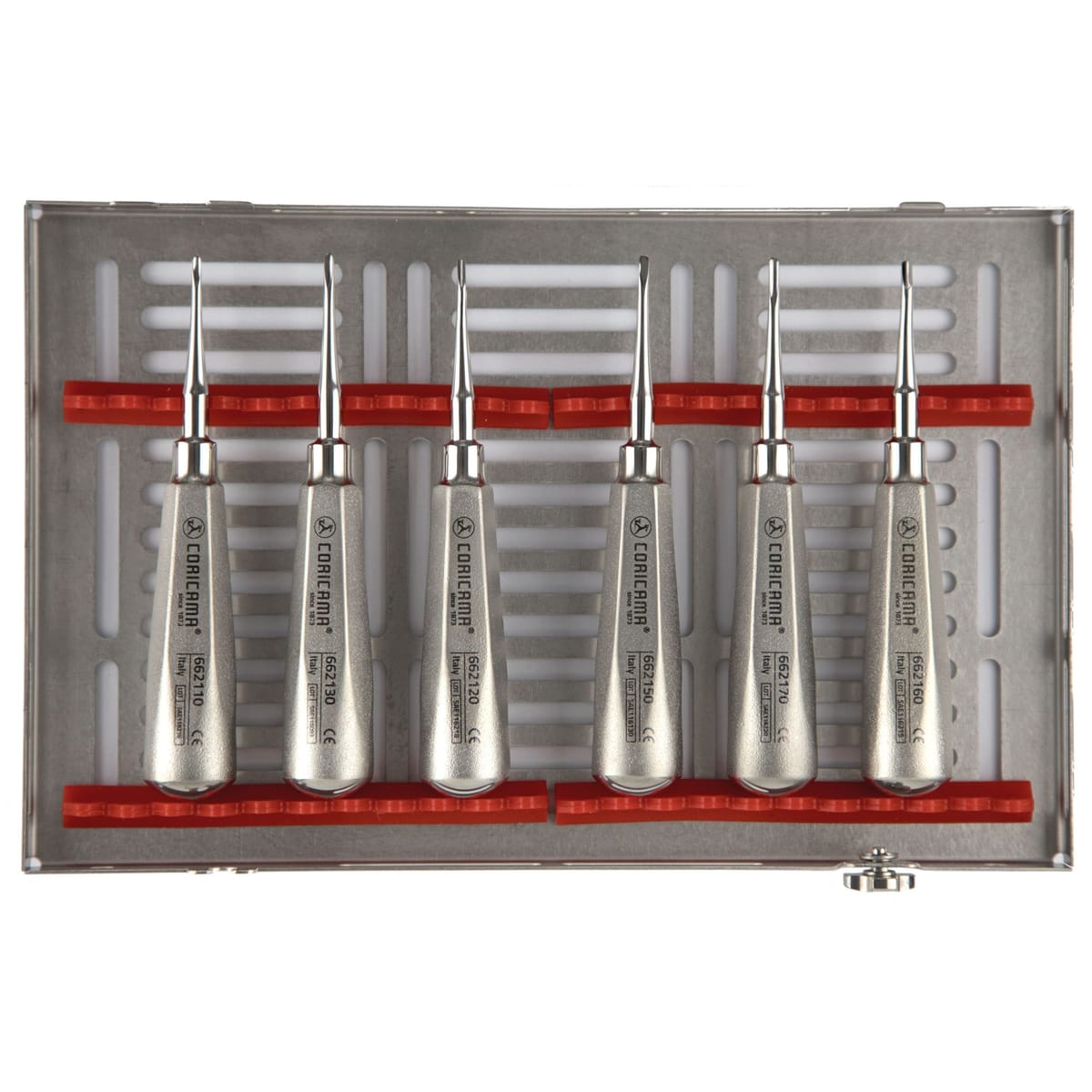 662100 - SET ROOT ELEVATORS APEXO – Coricama srl, Sonstige chirurgische Instrumente
