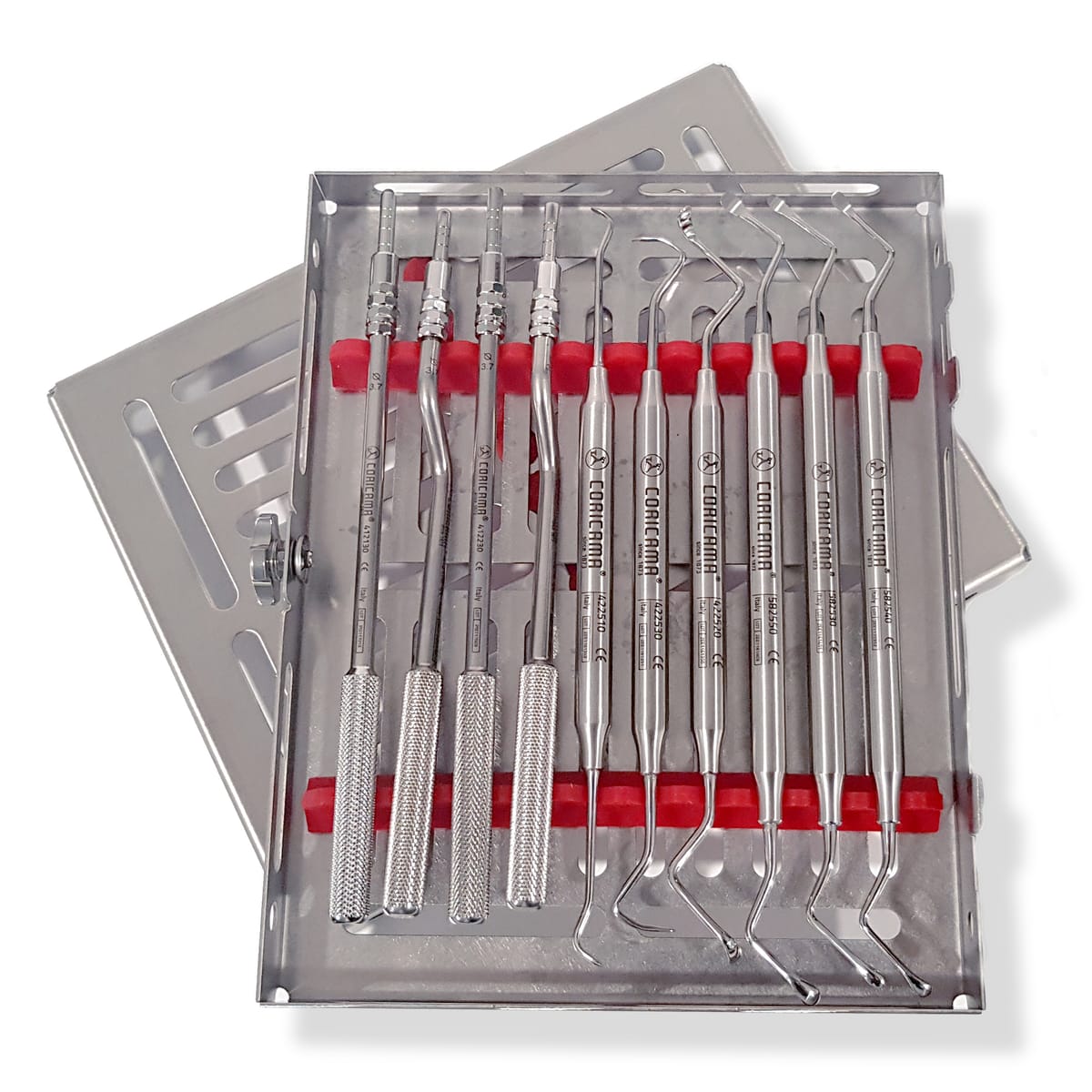 410110 - KIT OSTEOTOMES & SINUS LIFT BASIC – Coricama srl, Systemunabhängige Instrumente und Zubehör