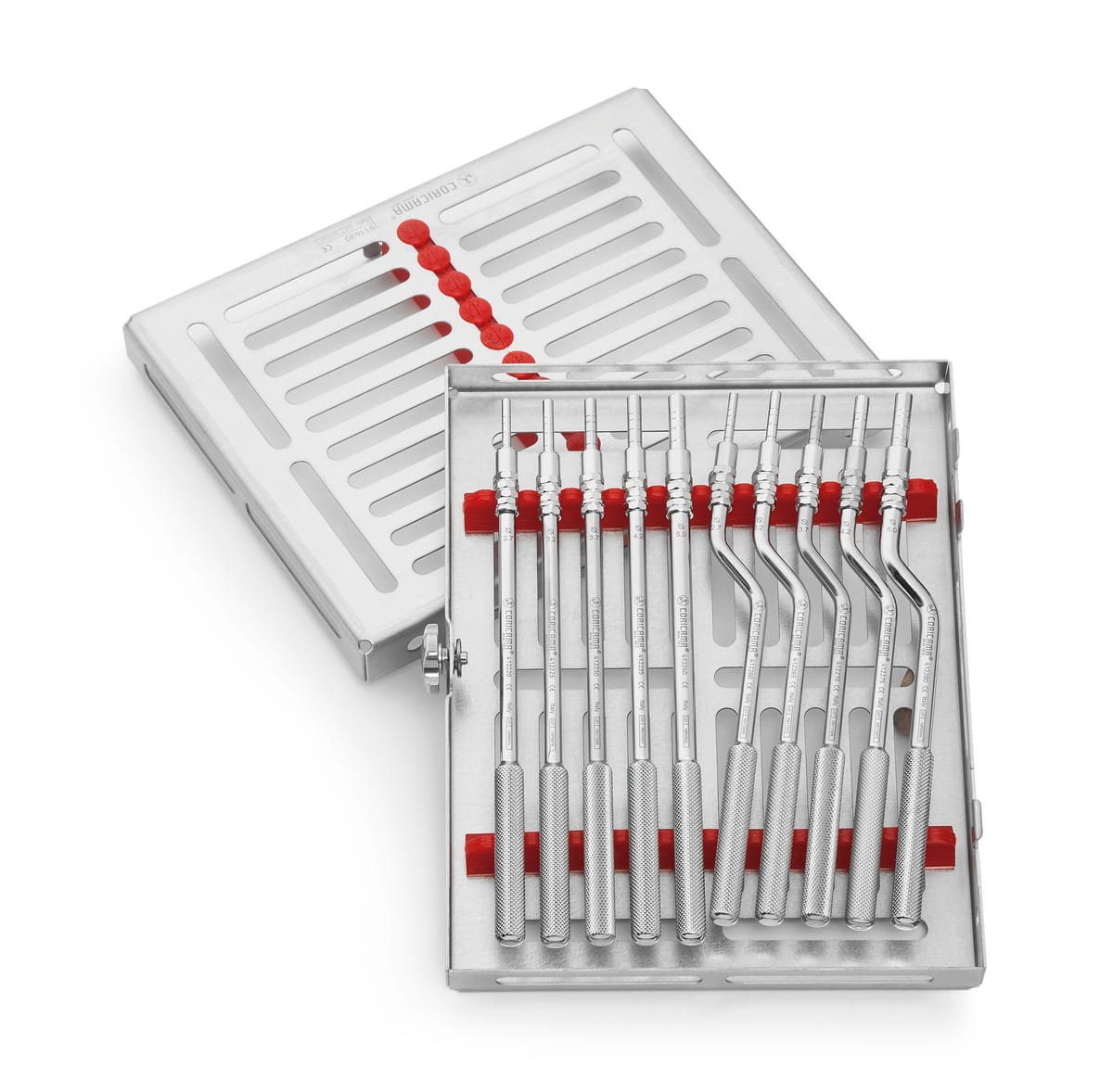 412200 - KIT OSTEOTOMES CONCAVE – Coricama srl, Systemunabhängige Instrumente und Zubehör