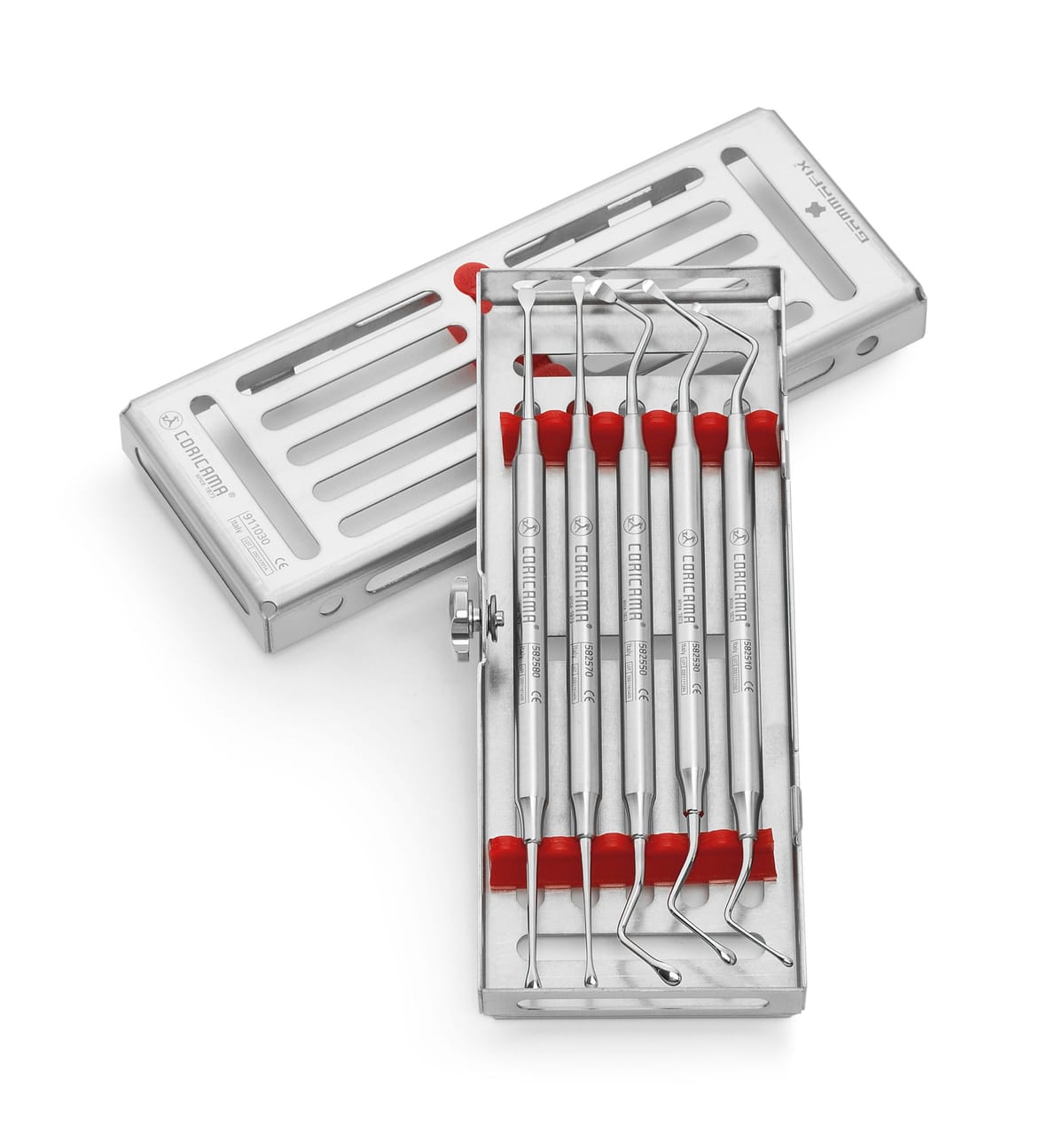582500 - SET BONE CURETTE LUCAS – Coricama srl, Chirurgische Instrumente