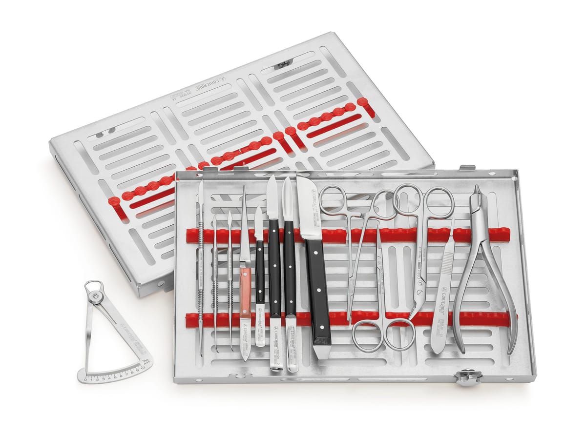 829100 - KIT LABORATORY FOR REMOVABLE PROTHESIS AND WAX – Coricama srl, Instrumente für Zahntechnik