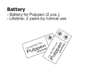 Batterie für Pulppen