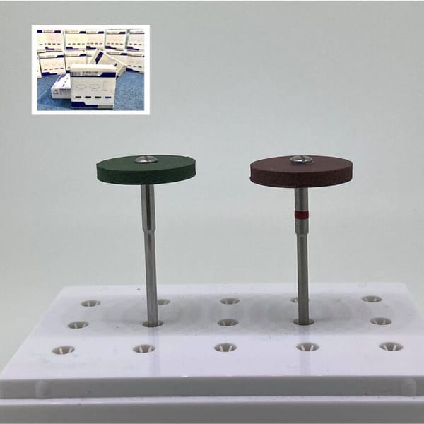 Cylindrical Coarse Dental Rubber Polisher For Non Precious Metal