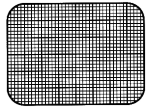X-ray Mesh Gauge Panorama Size – DENTECH Corporation, Röntgenzubehör