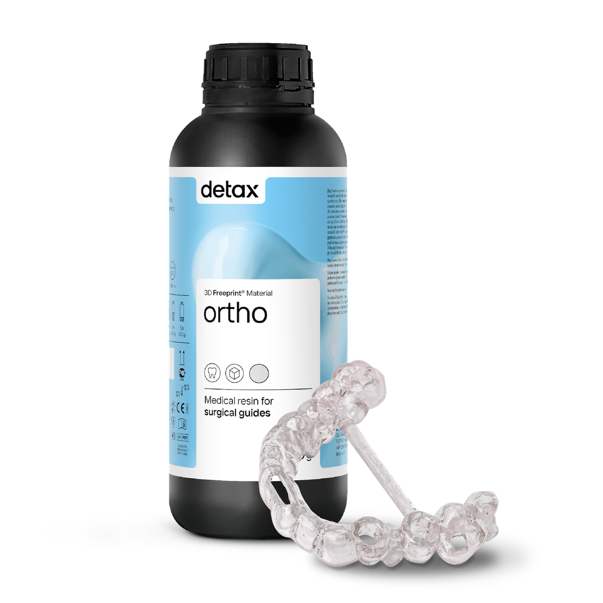 dx ortho – DETAX, Druckharze