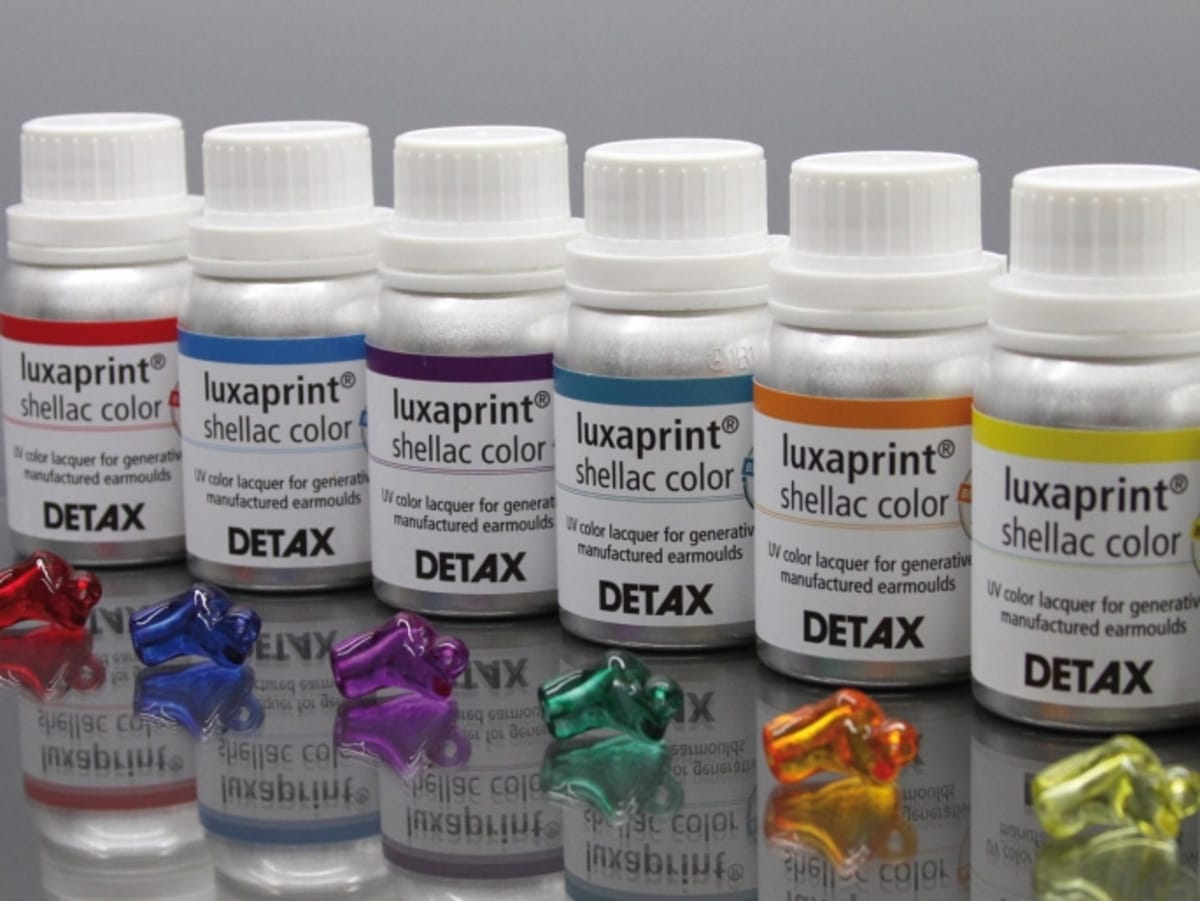 luxaprint shellac color – DETAX