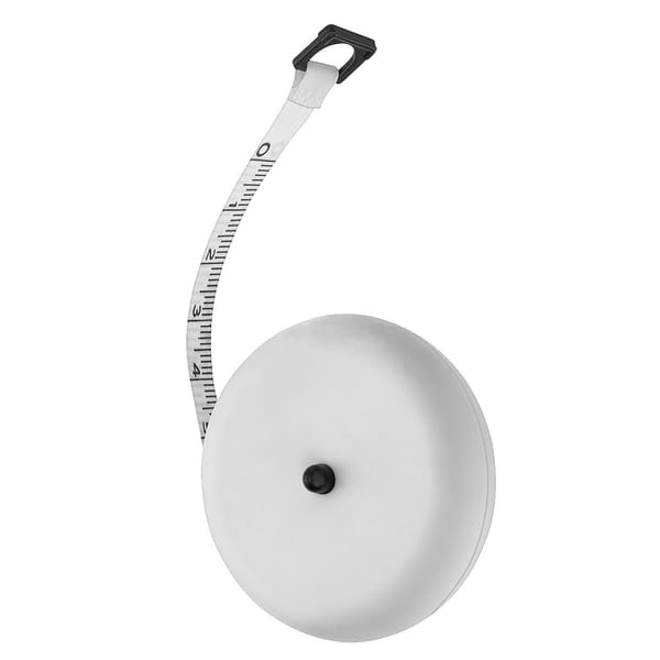 Bandmass Wachstuch, 150 cm Einteilung in mm und Zoll 02.352.15