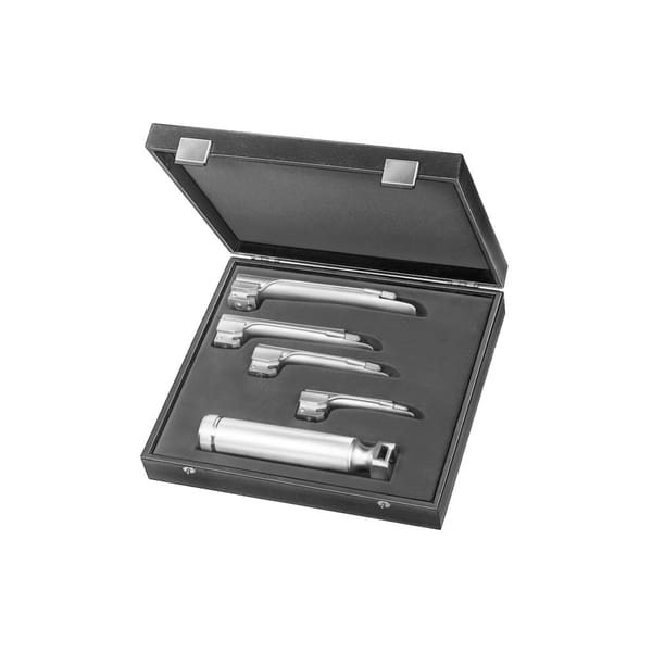 MILLER, Laryngoskop SET, Fig. 2 – 4 inkl. Griff für Säuglinge und Kinder 04.225.00