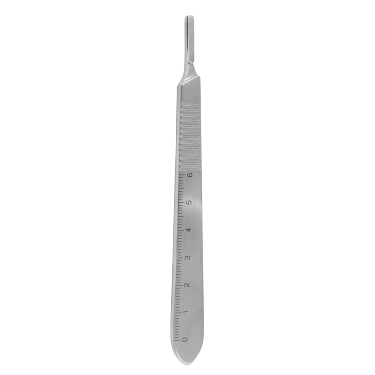 Skalpellgriff, 12 cm Fig. 3 für Klingen Fig. 10, 11, 12, 15 nicht kalibriert 06.103.01 – Dewimed Medizintechnik GmbH, Skalpelle und Zubehör