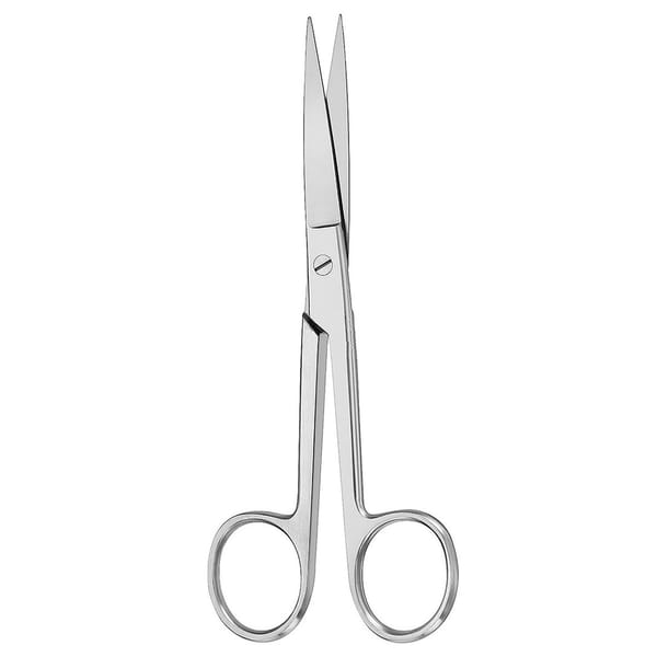Schere, standard, 13 cm spitz / spitz