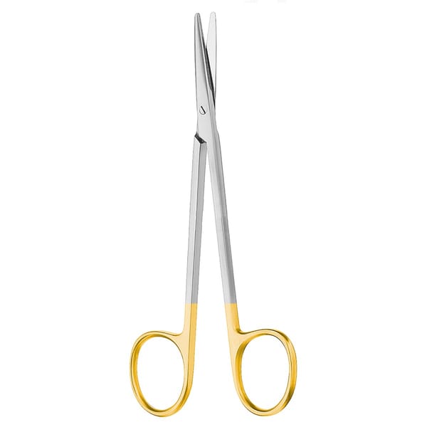 Strabismus Schere, 11 cm TC stumpf / stumpf