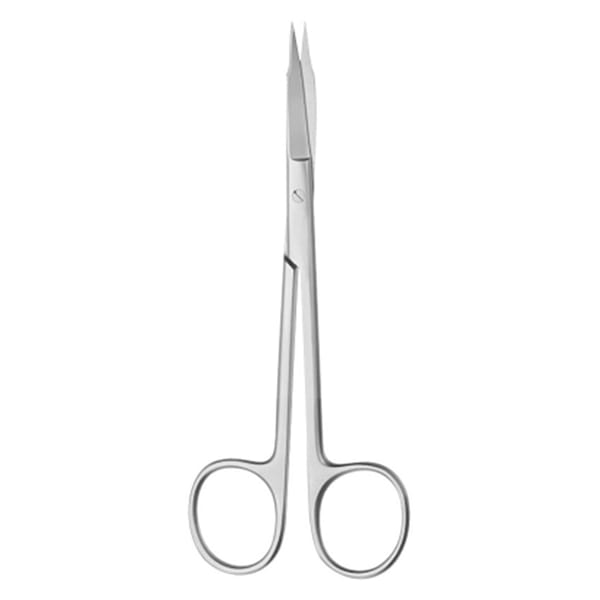 GOLDMAN FOX, Zahnfleisch Schere, 13 cm TC Schneide ohne Zahnung