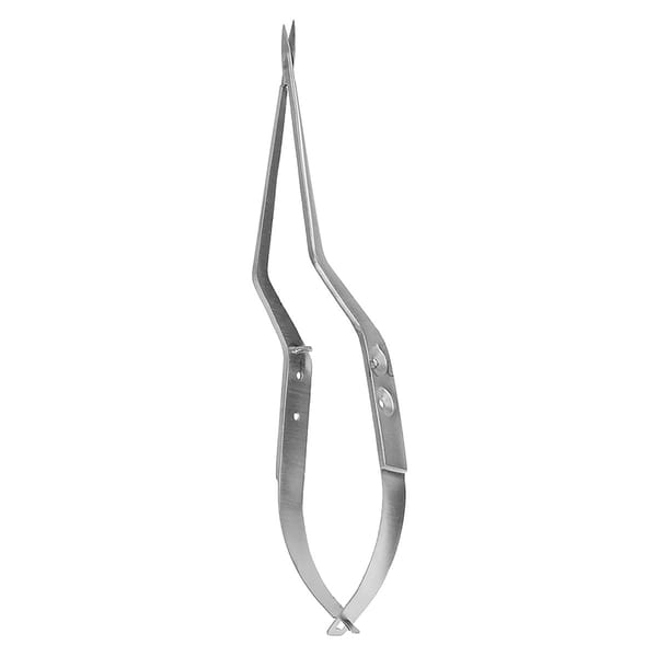 YASARGIL, Schere, mikro, bajonettförmig, 20 cm spitz / spitz