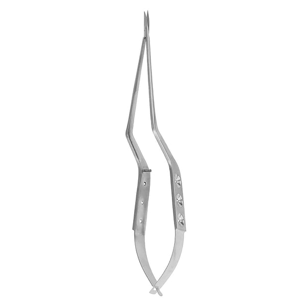 YASARGIL, Schere, mikro, bajonettförmig, 16 cm spitz / spitz