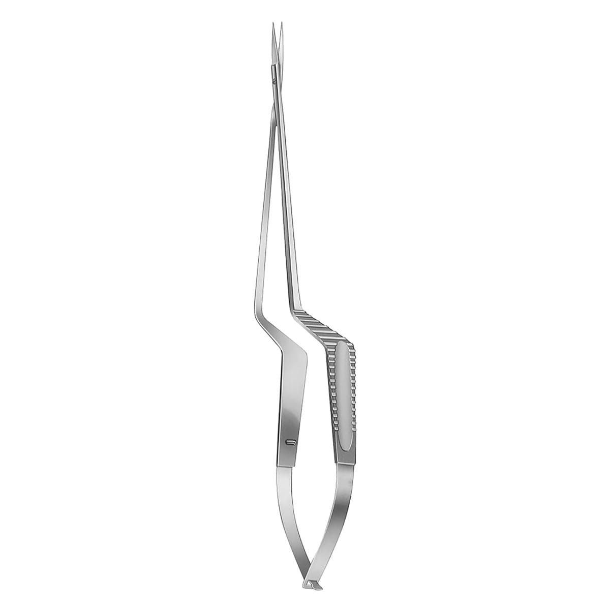 VANNAS, Schere, mikro, 18,5 cm bajonettförmig spitz / spitz – Dewimed Medizintechnik GmbH, Chirurgische Instrumente