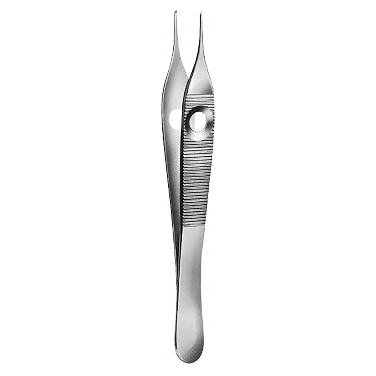 ADSON, Pinzette mit Griffmulde, 12 cm 1x2 Zähne – Dewimed Medizintechnik GmbH, Chirurgische Instrumente