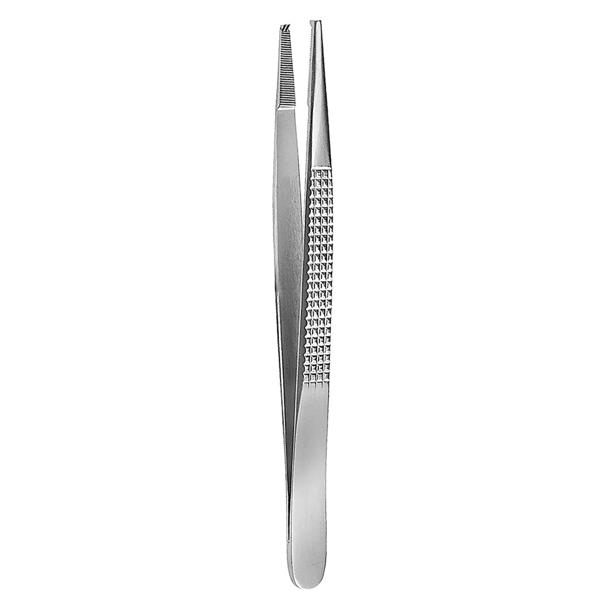 BONNEY, Pinzette, 18 cm 2x3 Zähne, gerieft – Dewimed Medizintechnik GmbH, Pinzetten