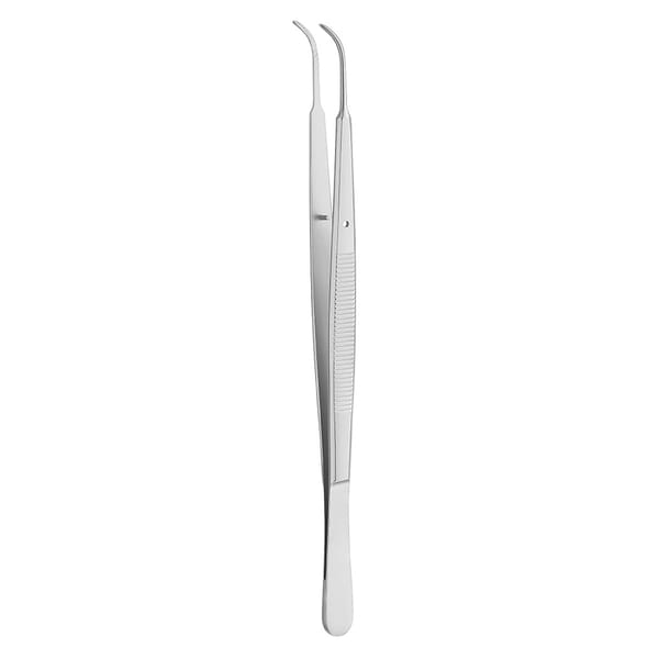 GERALD, Pinzette anatomisch, 18 cm fein gerieft