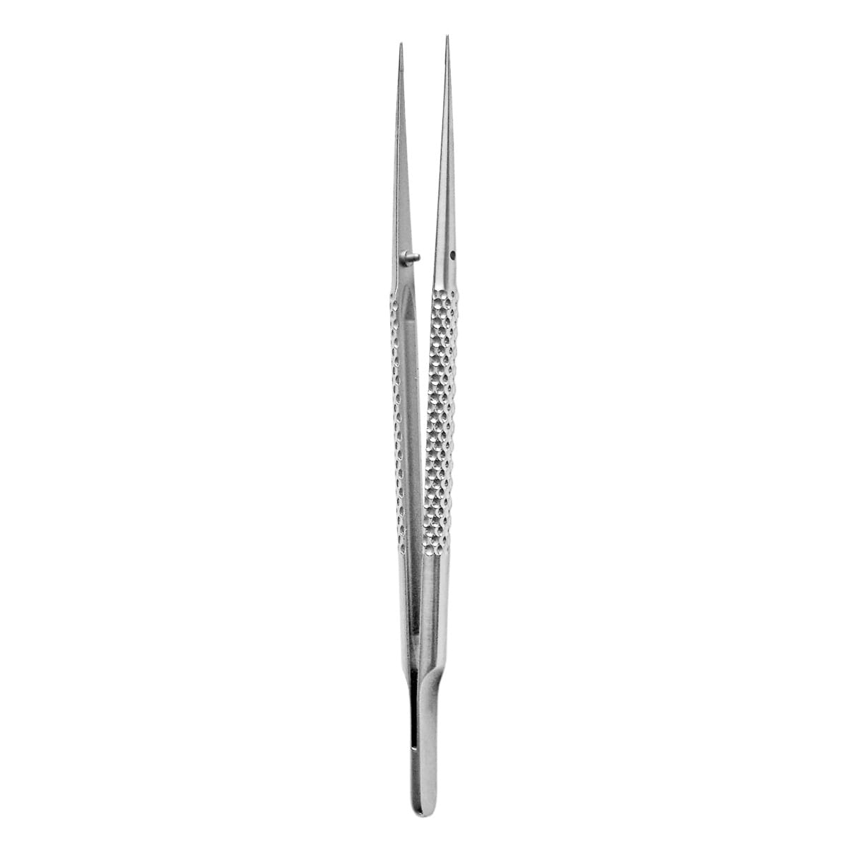 Ringpinzette, mikro, 18 cm 1,0 x 0,5 mm mit Stopstift – Dewimed Medizintechnik GmbH, Pinzetten