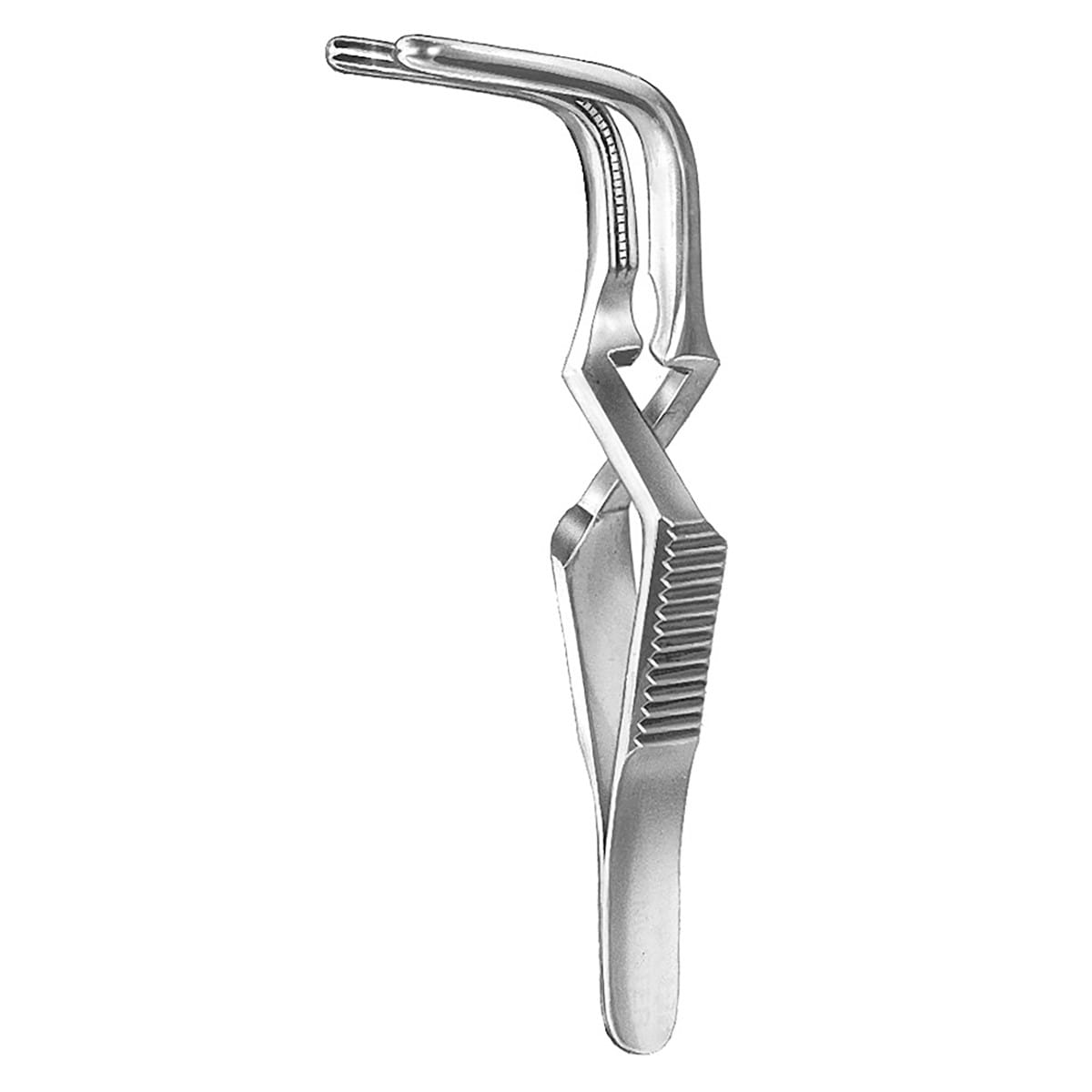 SANTULLI, Bulldog Klemme, 7 cm Maul 30 mm – Dewimed Medizintechnik GmbH, Chirurgische Instrumente