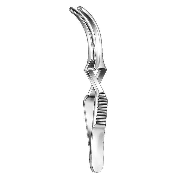 DE BAKEY, Bulldog Klemme, 11,5 cm Maul 68 mm