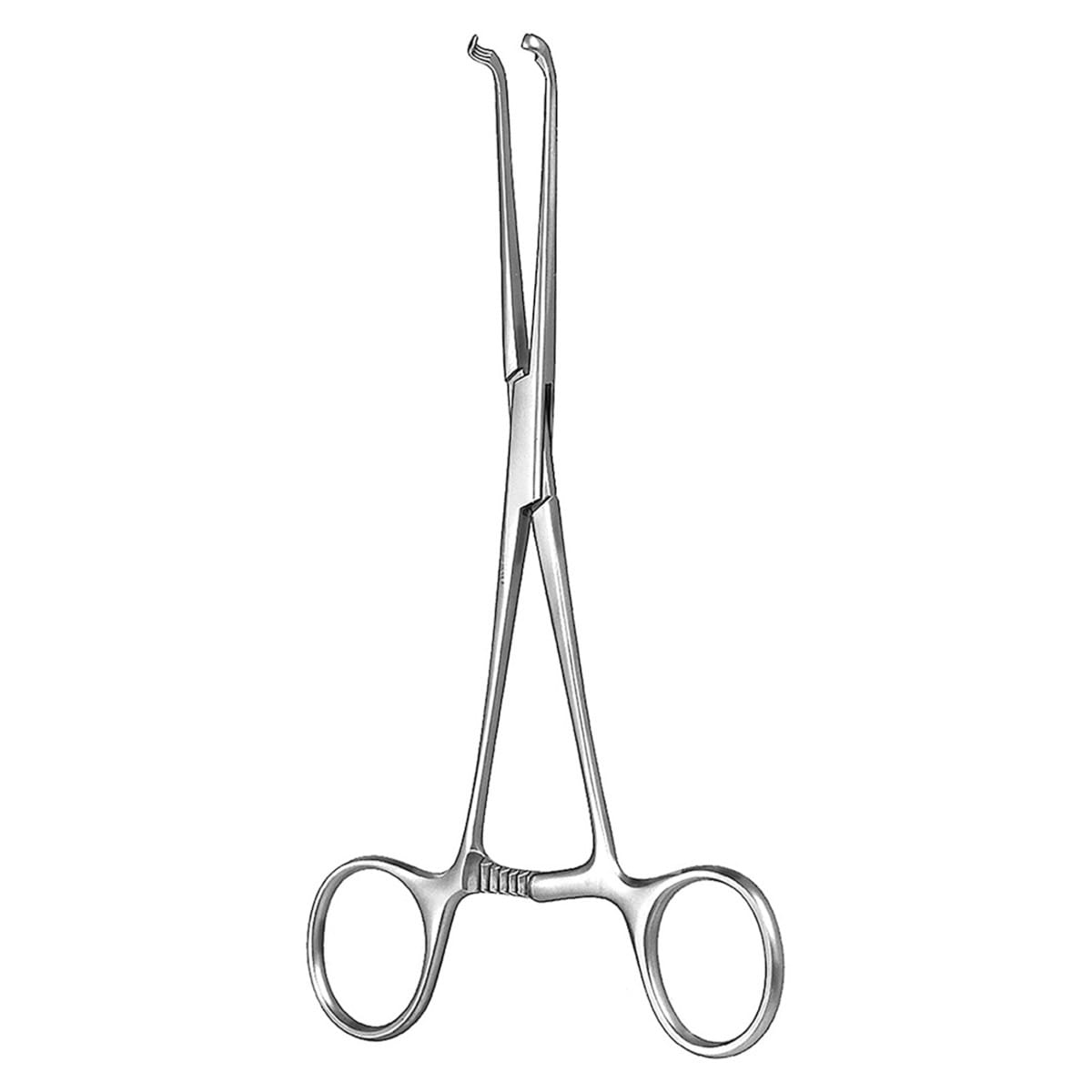JAVID, Klemme, atraumatisch, 18 cm Ø 4 mm kurz 13.343.18 – Dewimed Medizintechnik GmbH, Sonstige chirurgische Instrumente