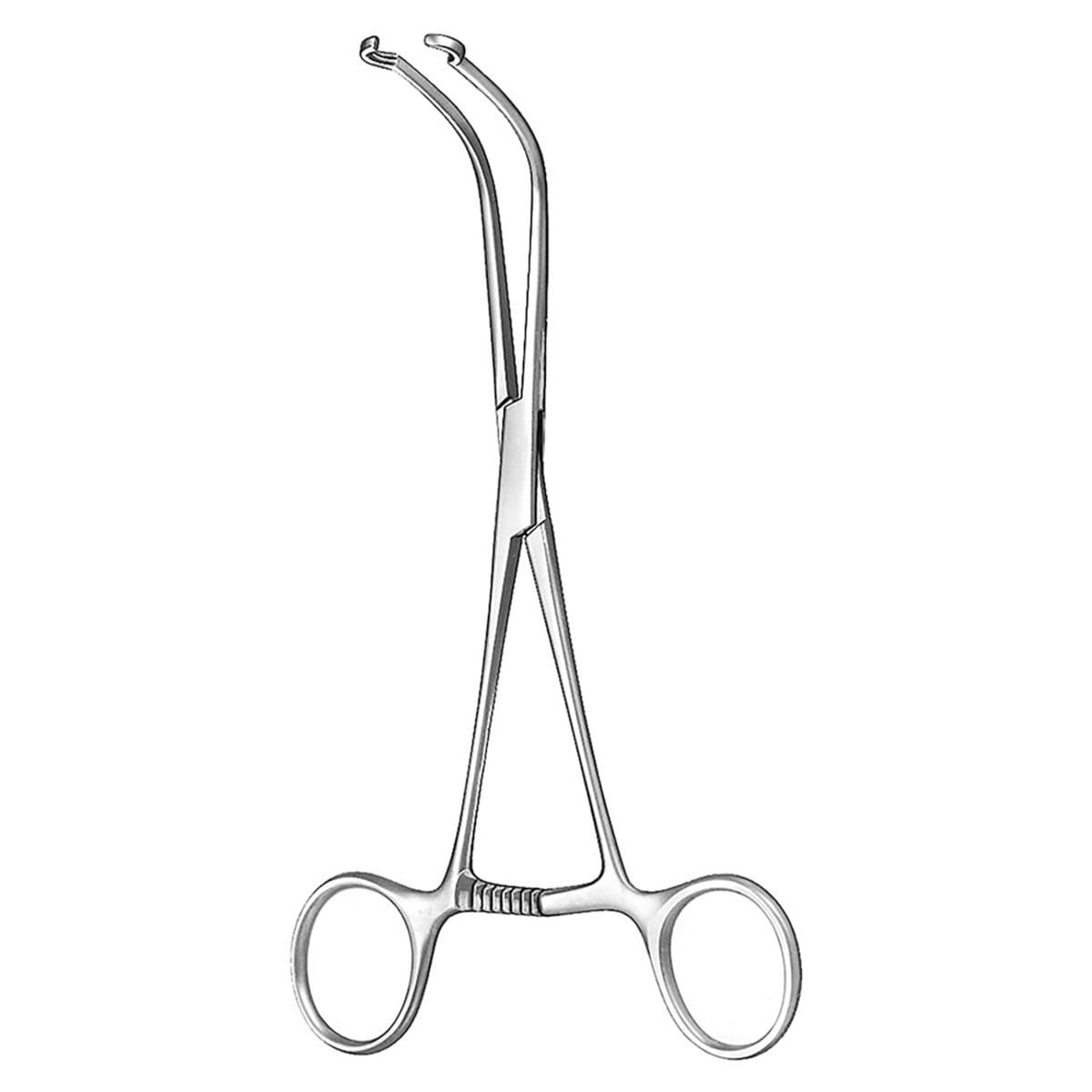 JAVID, Klemme, atraumatisch, 19 cm Fig. 2 lang 13.343.19 – Dewimed Medizintechnik GmbH, Sonstige chirurgische Instrumente