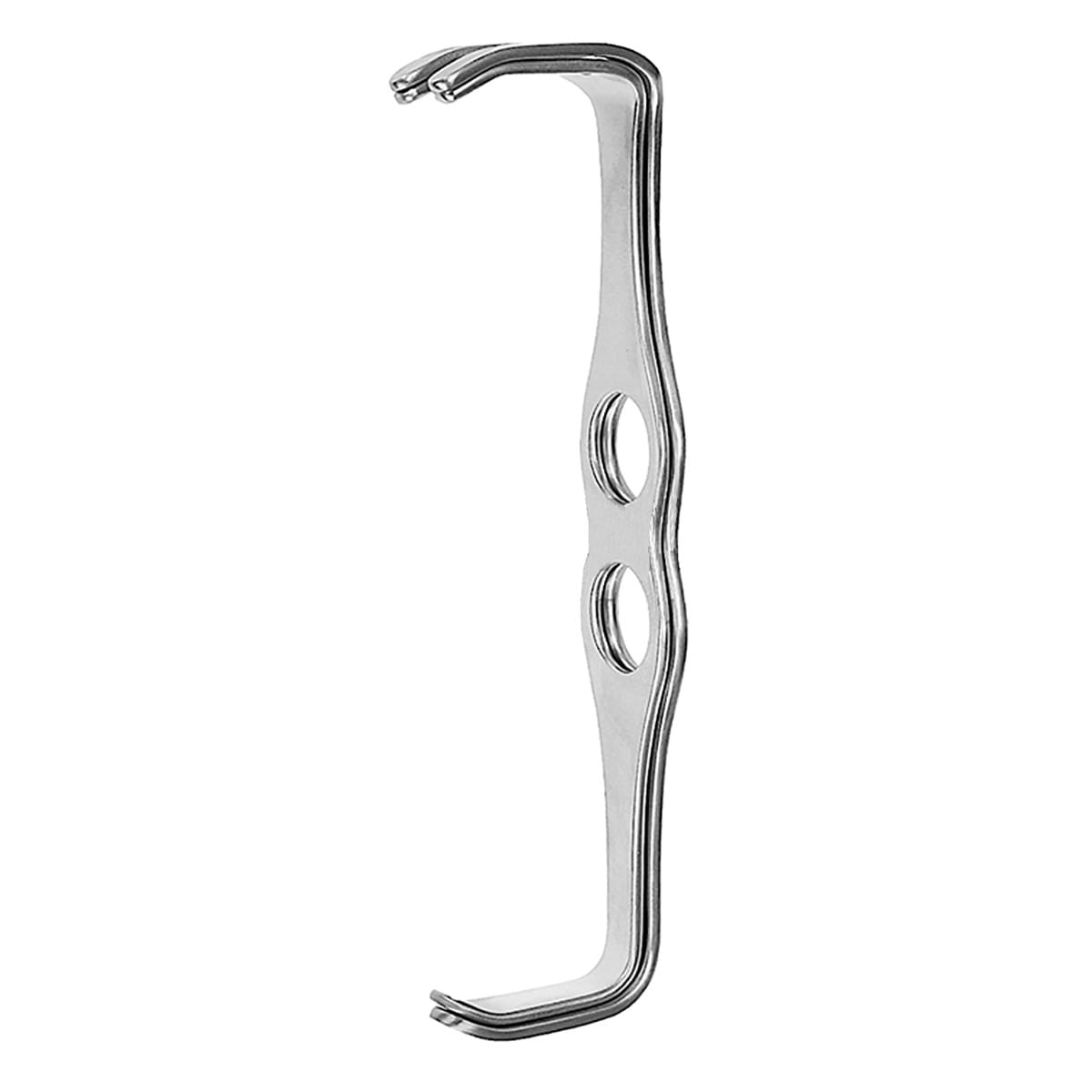 MATHIEU, Wundhaken, doppelendig, 20 cm 42 x 13 mm / 42 x 26 mm Fig. 1 18.134.01 – Dewimed Medizintechnik GmbH, Chirurgische Instrumente