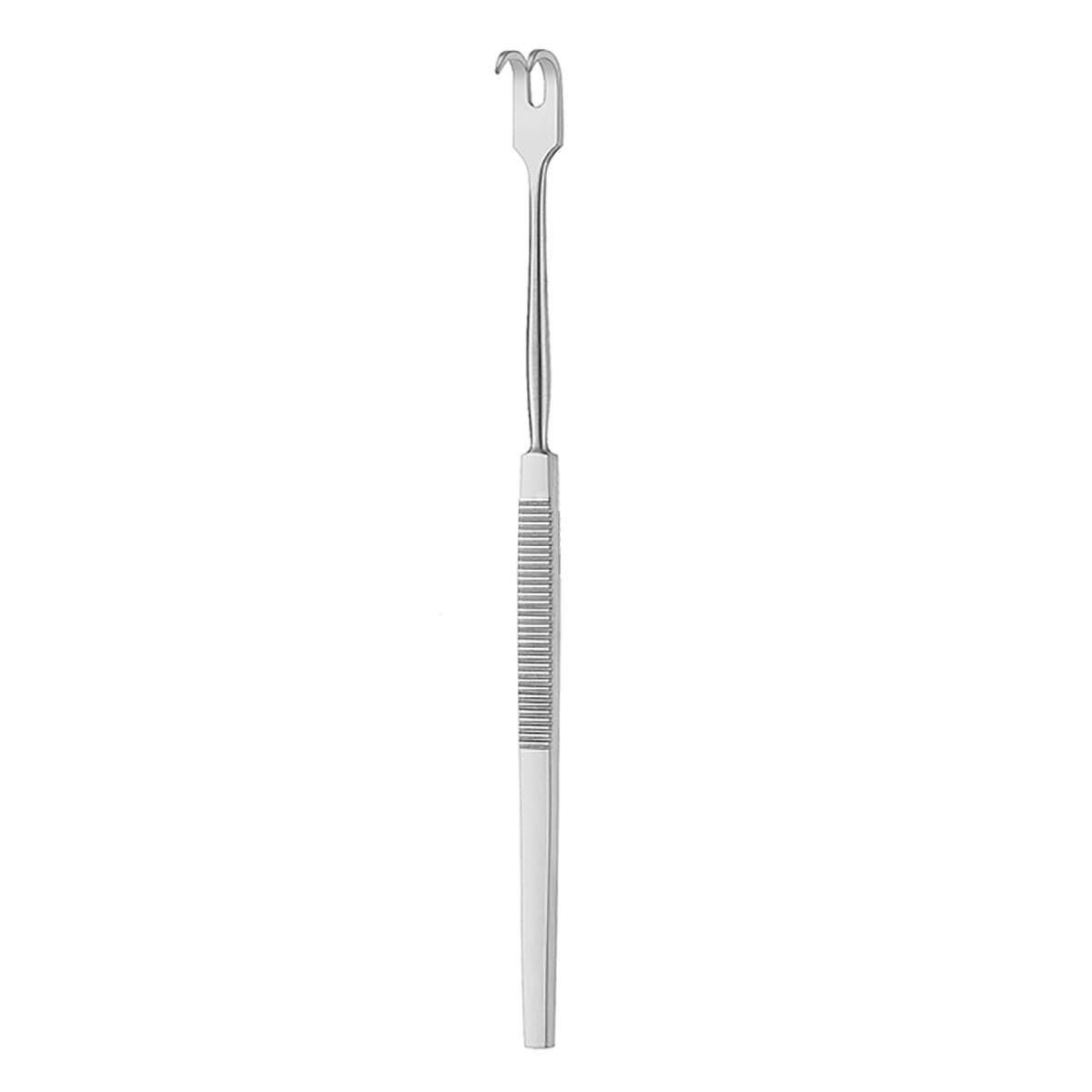 Wundhaken, tracheal, enge Biegung, 16 cm 2 Haken stumpf 18.221.02 – Dewimed Medizintechnik GmbH, Chirurgische Instrumente