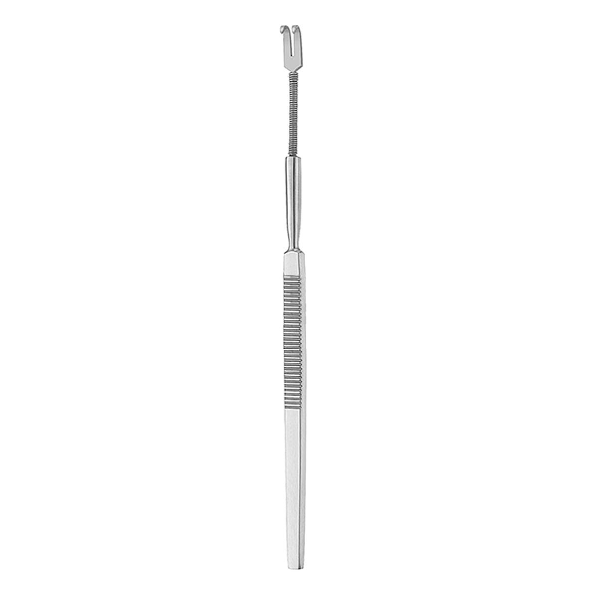 Wundhaken, mit flexiblem Federschaft, 16 cm 2 Haken stumpf 18.227.02 – Dewimed Medizintechnik GmbH, Chirurgische Instrumente