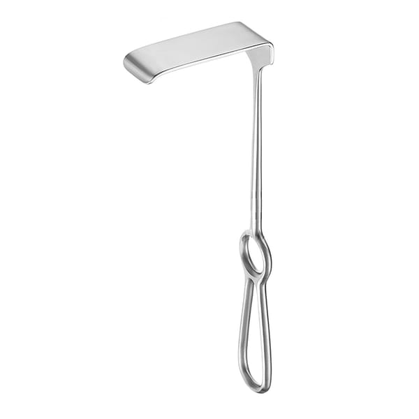 KOCHER, Wundhaken, 21 cm 55 x 11 mm 18.330.55