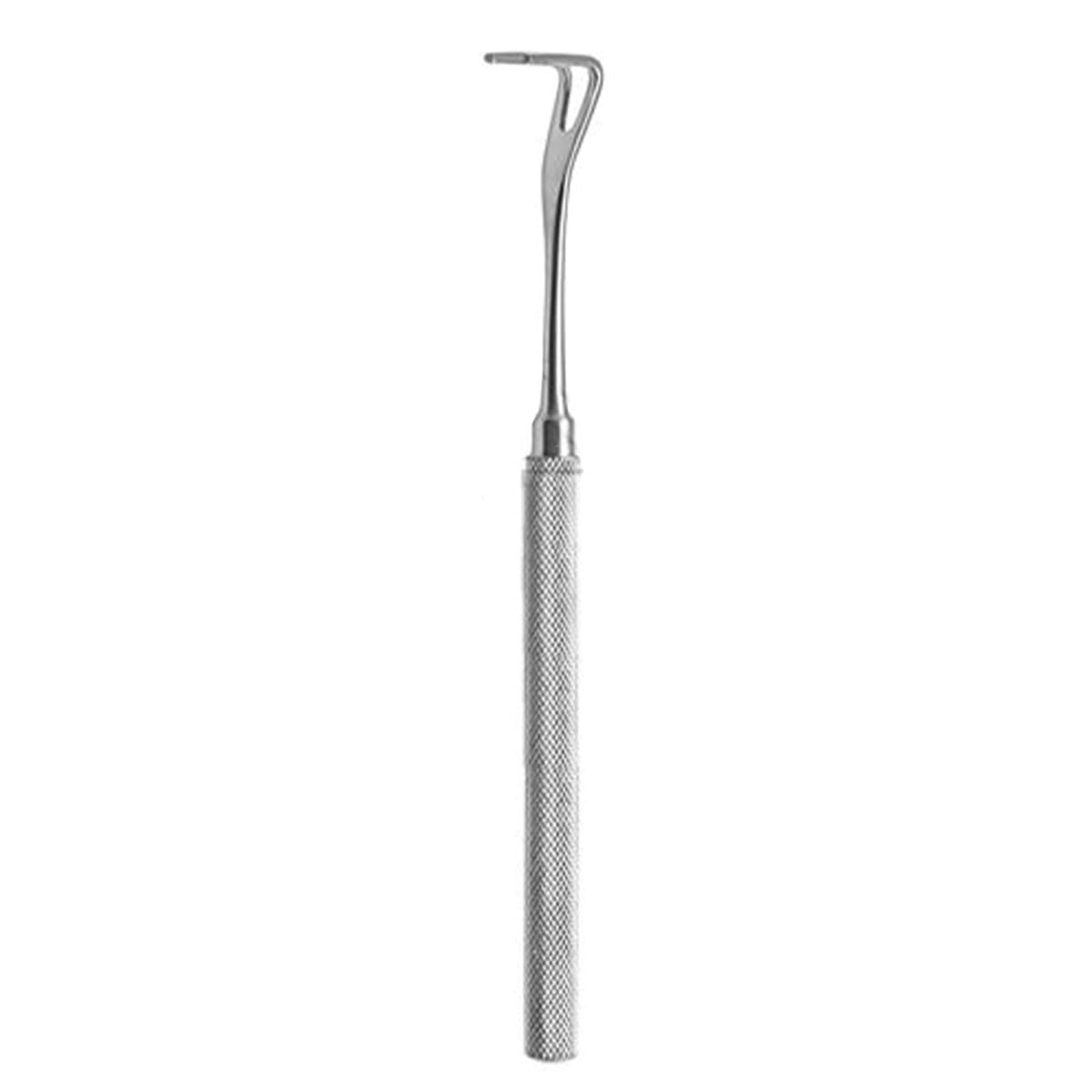 MANNERFELDT, Gabelhaken, 15,5 cm 10,2 x 21,5 mm gezahnt 18.510.02 – Dewimed Medizintechnik GmbH, Wangenhalter - Wundhaken