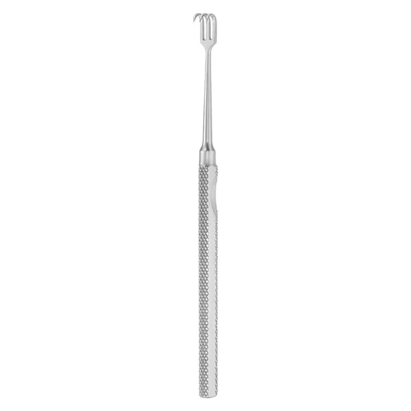 MANNERFELDT, Haken, eng, 15,5 cm 3 Zinken scharf 18.512.03