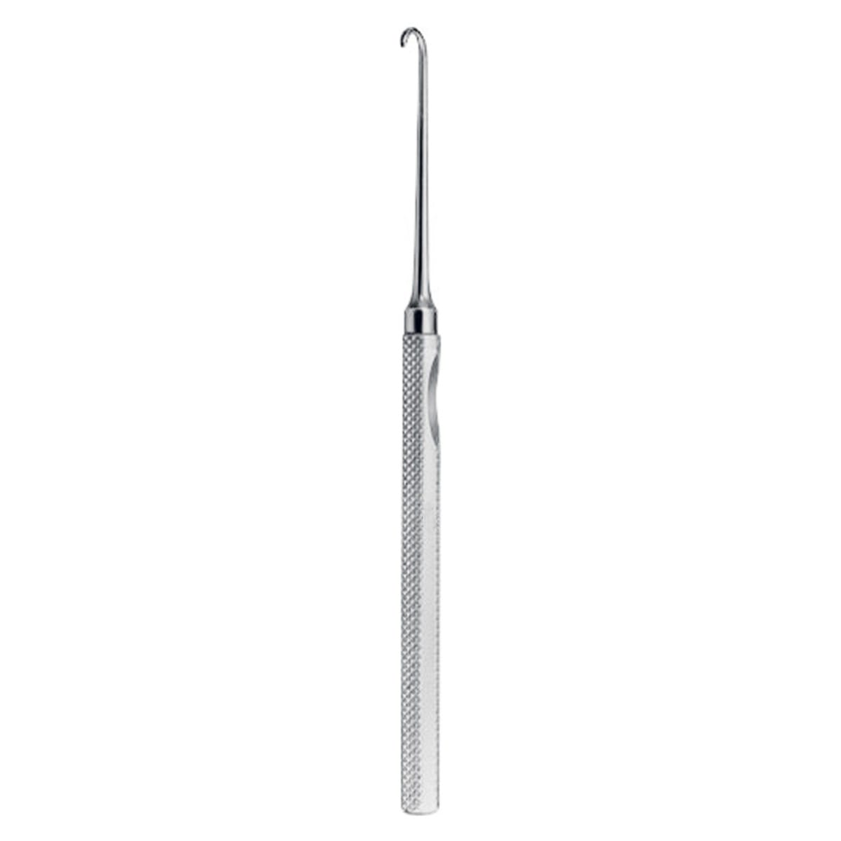 MANNERFELDT, Haken, weit, 15,5 cm 1 Zinken scharf 18.514.01 – Dewimed Medizintechnik GmbH, Wangenhalter - Wundhaken