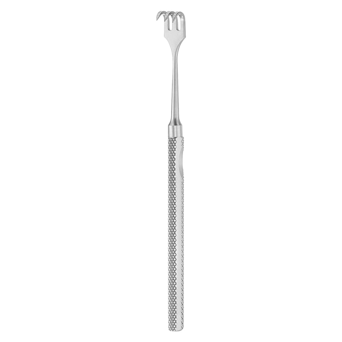 MANNERFELDT, Haken, weit, 15,5 cm 3 Zinken scharf 18.514.03 – Dewimed Medizintechnik GmbH, Wangenhalter - Wundhaken