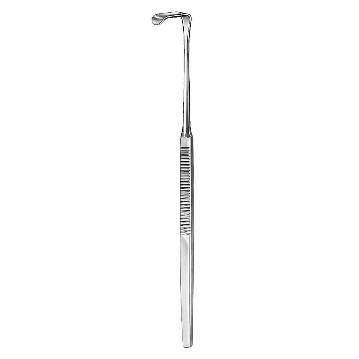 LANGENBECK MANNERFELDT, Haken, 15,5 cm 20 x 6 mm 18.518.20 – Dewimed Medizintechnik GmbH, Chirurgische Instrumente