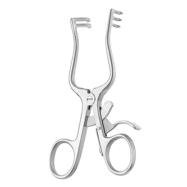 WEITLANER, Wundsperrer, selbsthaltend, 11,5 cm 2×3 Zähne stumpf 18.651.10