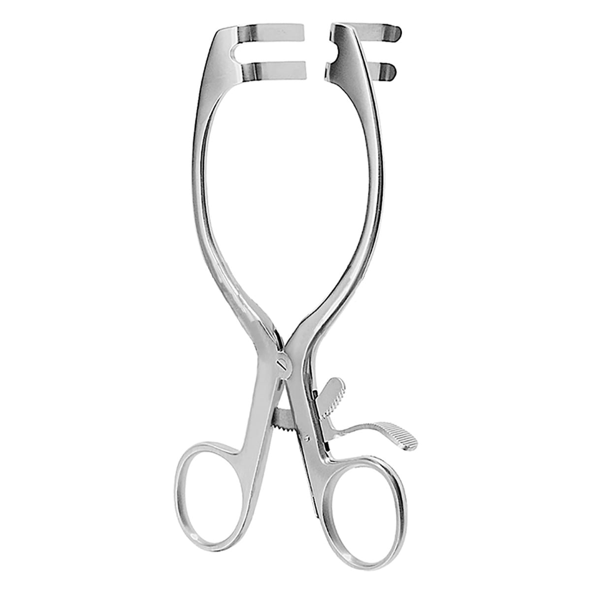 MAYO ADAMS, Wundsperrer, 17 cm 2×2 Zähne stumpf 18.672.17 – Dewimed Medizintechnik GmbH, Chirurgische Instrumente