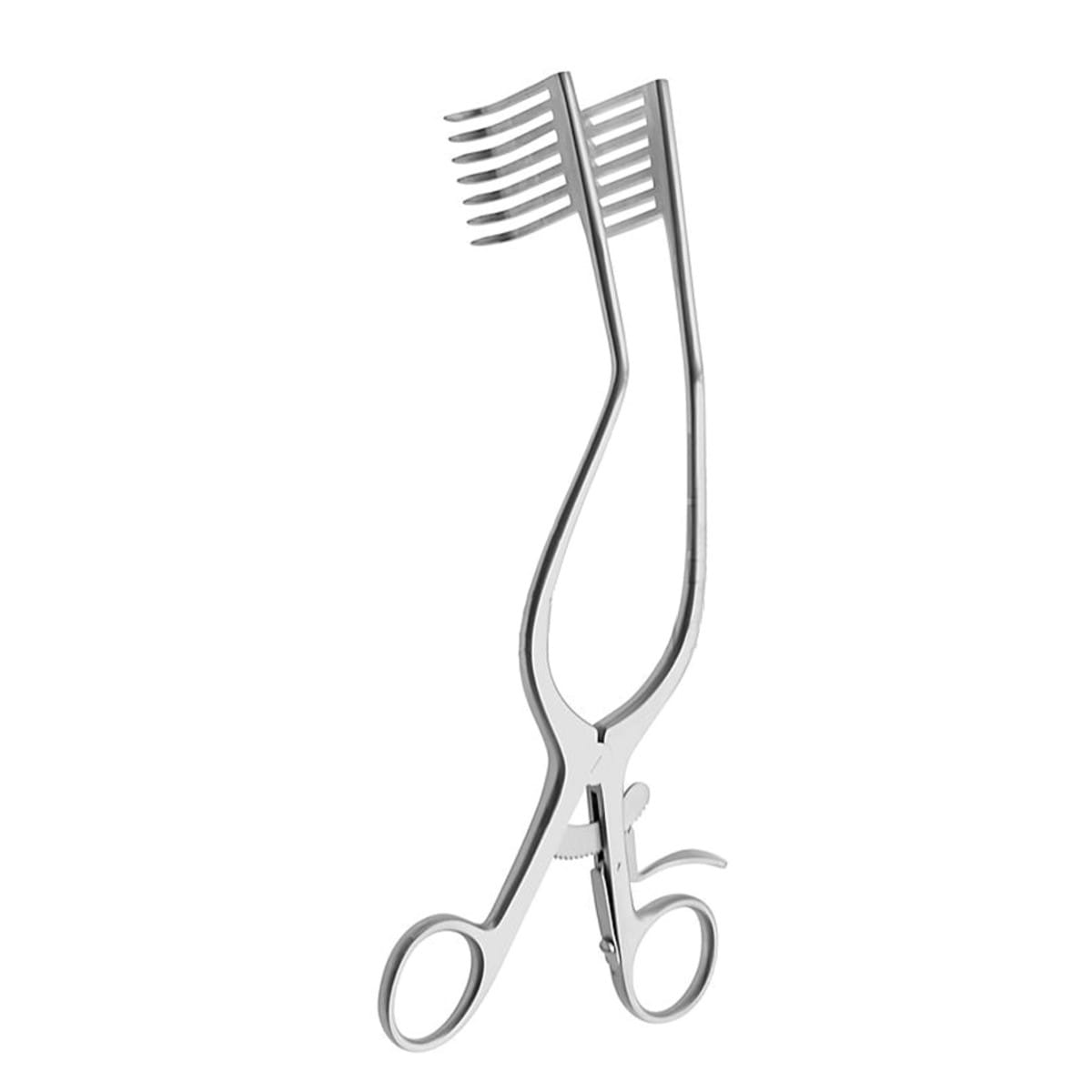 MISKIMON, Wundsperrer, 22 cm 7×7 Zähne scharf 18.676.22 – Dewimed Medizintechnik GmbH, Chirurgische Instrumente