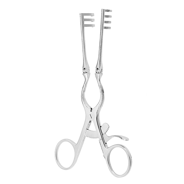 ADSON baby, Wundsperrer, 14 cm 3×4 Zähne stumpf 18.685.16