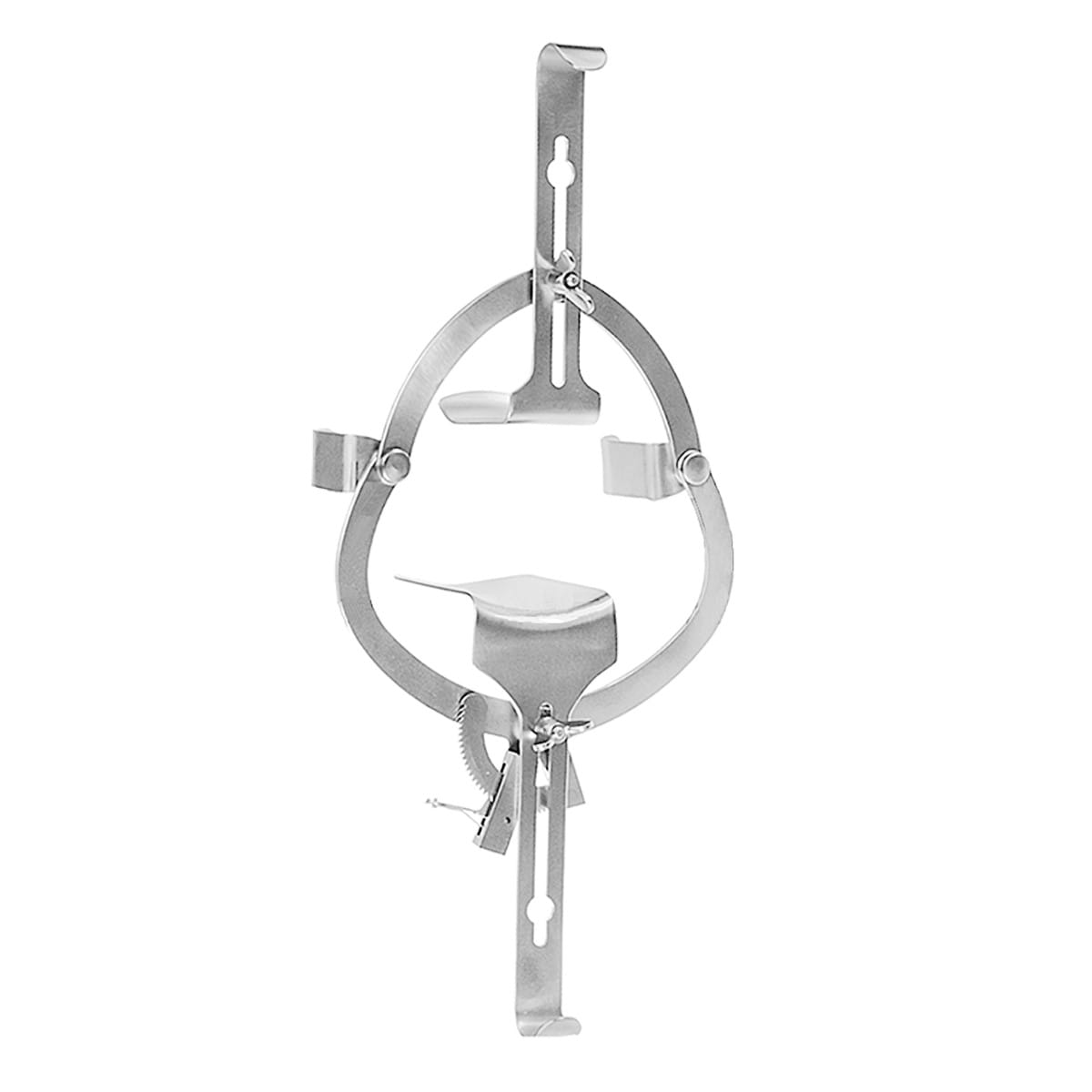 O'SULLIVAN O'CONNOR, Bauchdeckenhalter, 20 cm mit 2 festen Seitenvalven 60 x 35 mm 18.754.00 – Dewimed Medizintechnik GmbH, Chirurgische Instrumente