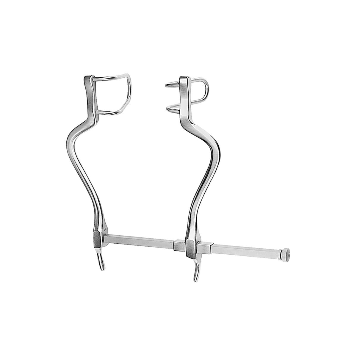 GOSSET, Bauchdeckenhalter, 18,5 cm Seitenvalven 63 x 35 mm Spreizweite 14 cm 18.760.14 – Dewimed Medizintechnik GmbH, Chirurgische Instrumente