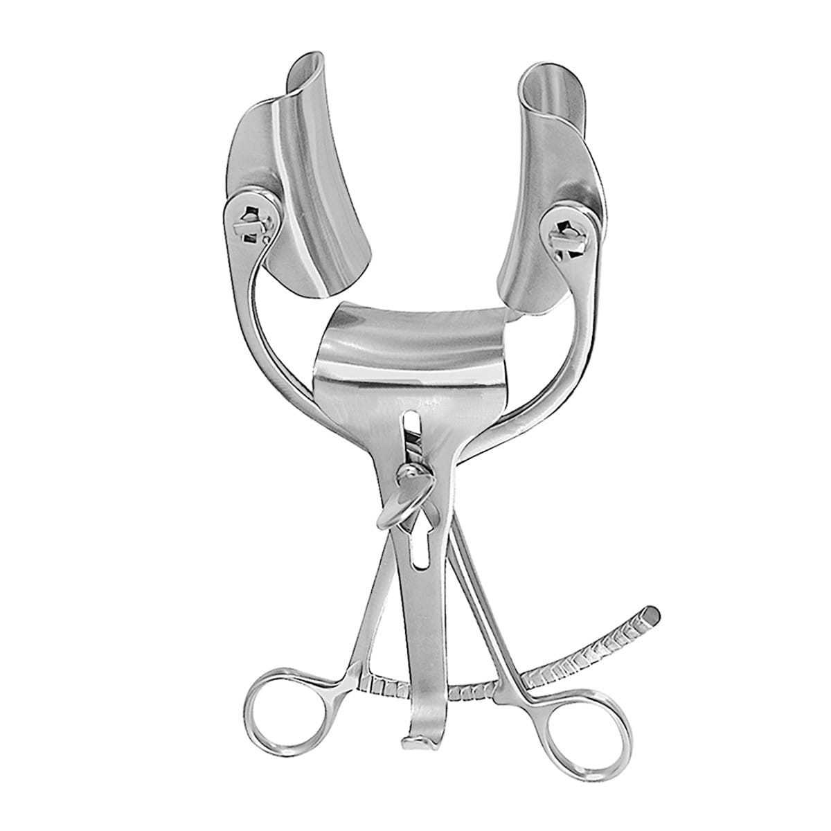 COLLIN, Bauchdeckenhalter, 22 cm seitliche Valve 38 x 60 mm, Mittelvalve 38 x 55 mm 18.812.60 – Dewimed Medizintechnik GmbH, Chirurgische Instrumente