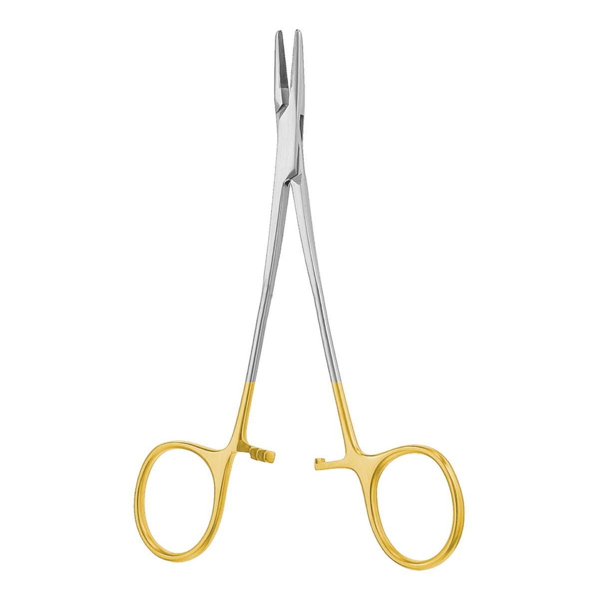 WEBSTER, Nadelhalter, 13 cm TC Maul glatt – Dewimed Medizintechnik GmbH, Chirurgische Instrumente