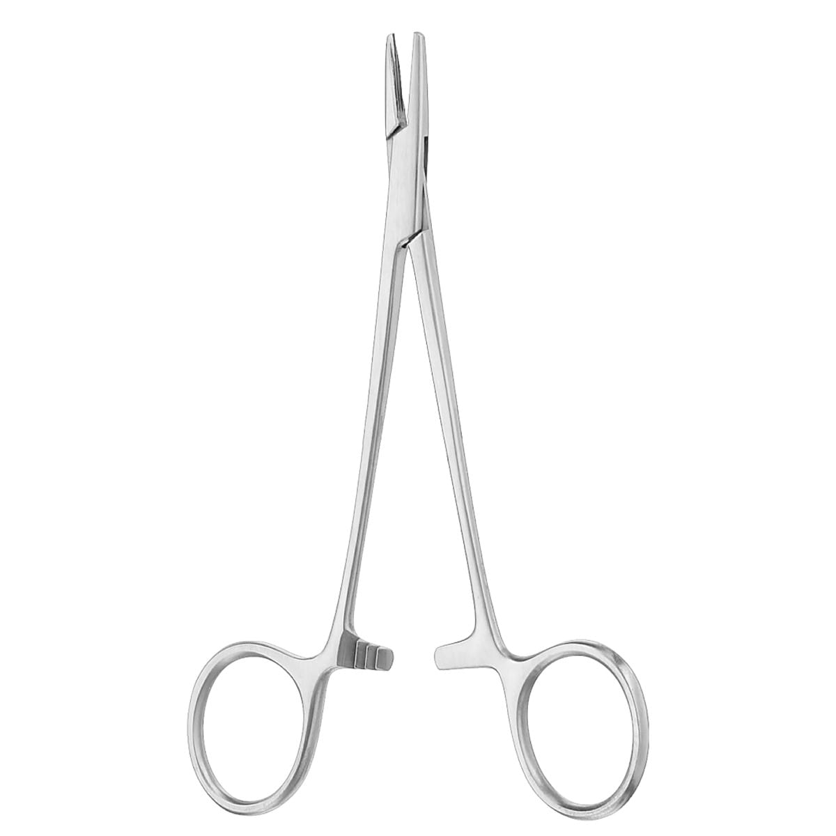 DERF, Nadelhalter, 12 cm laengsgerieft – Dewimed Medizintechnik GmbH, Nahtmaterial