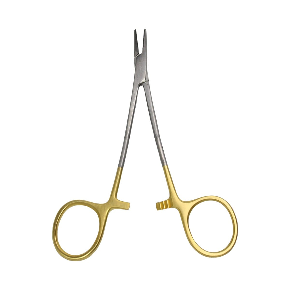 HALSEY, Nadelhalter, 13 cm TC Maul glatt – Dewimed Medizintechnik GmbH, Chirurgische Instrumente