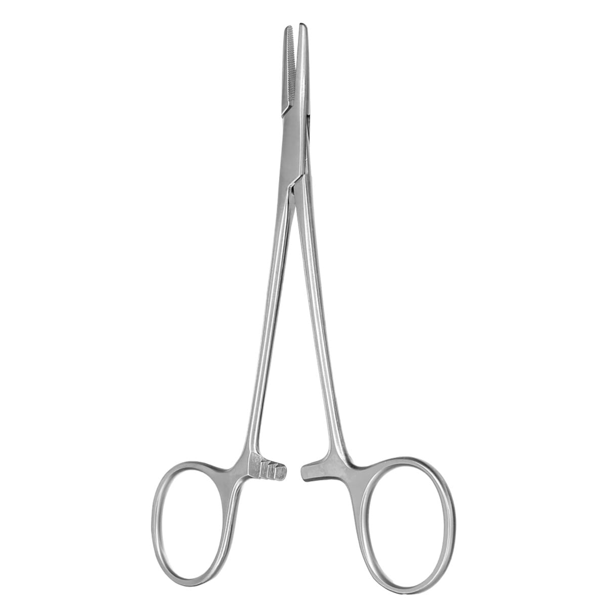 HALSEY, Nadelhalter, 13 cm Maul gerieft – Dewimed Medizintechnik GmbH, Chirurgische Instrumente