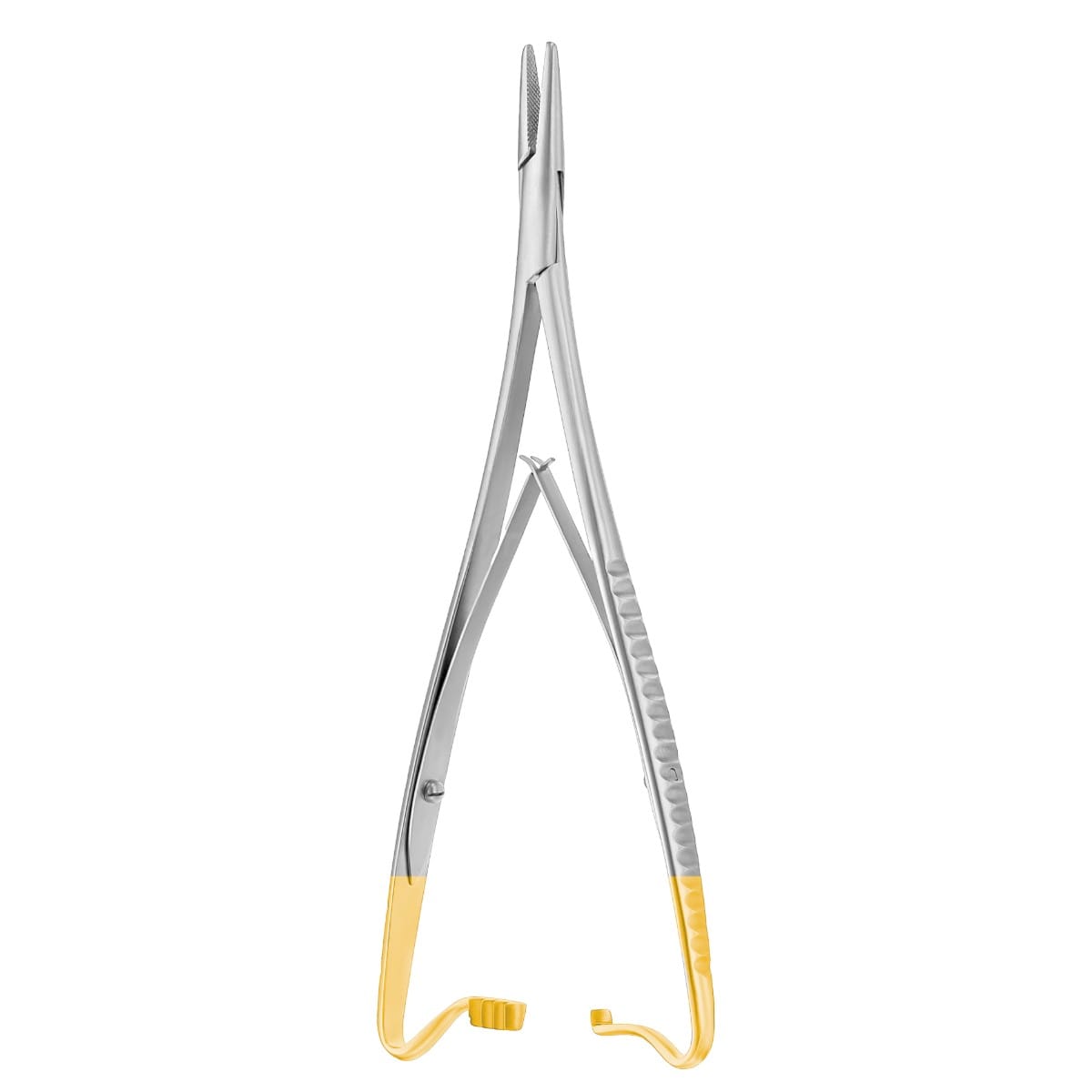 MATHIEU, Nadelhalter, 17 cm TC Innensperre – Dewimed Medizintechnik GmbH, Chirurgische Instrumente