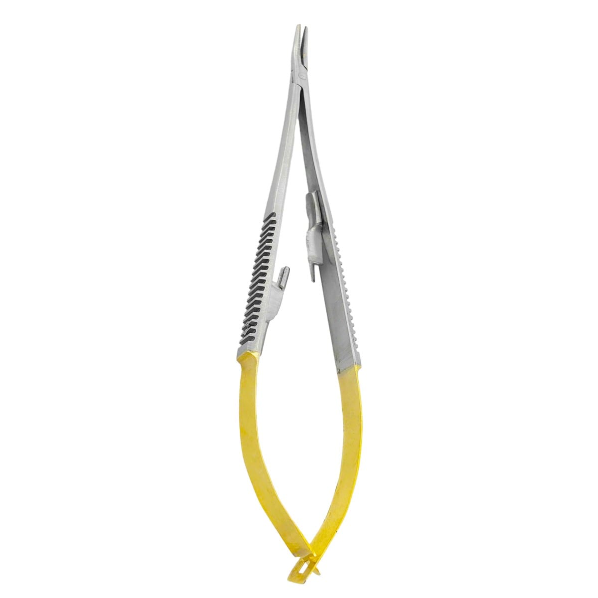 CASTROVIEJO, Nadelhalter, 14 cm TC Innensperre – Dewimed Medizintechnik GmbH, Chirurgische Instrumente