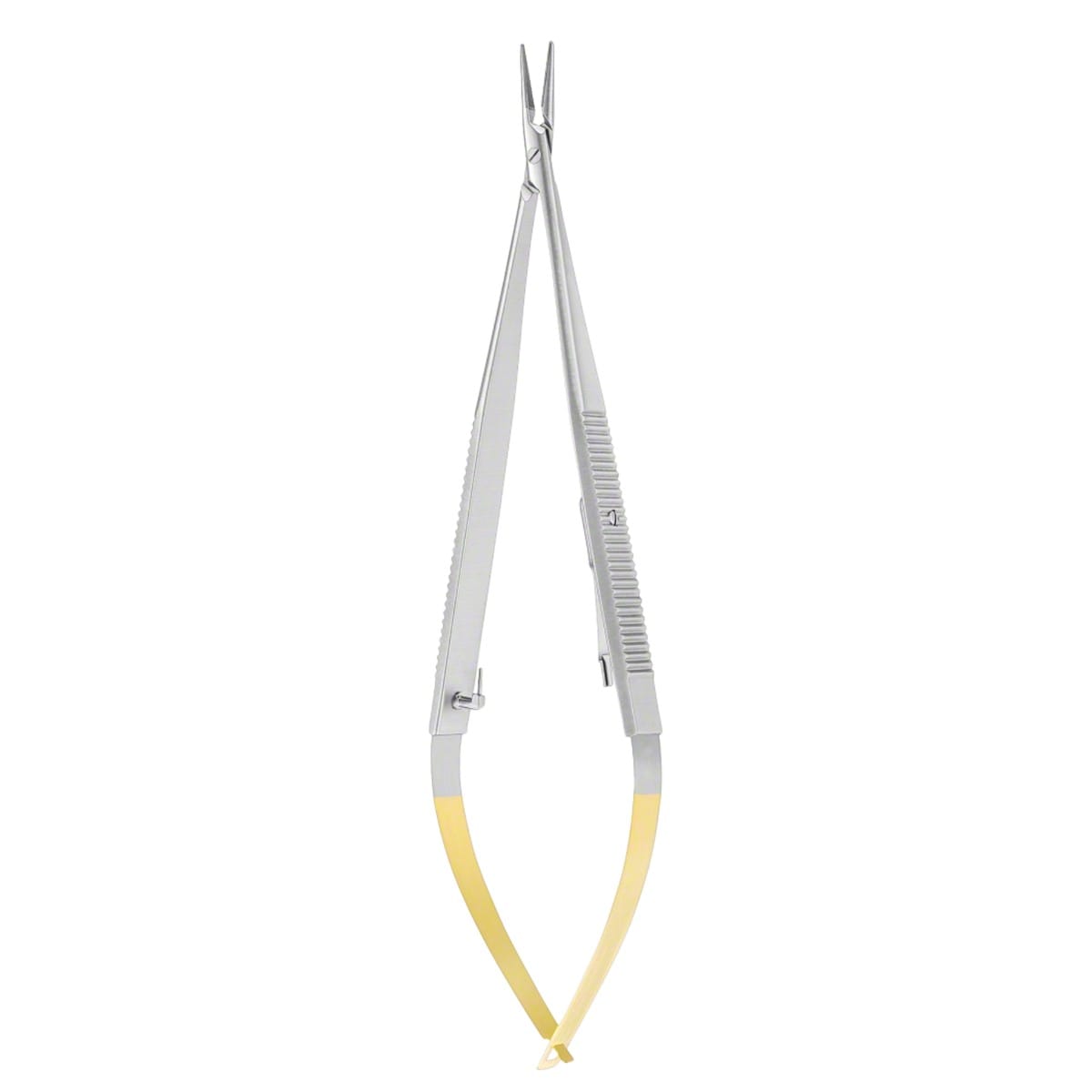 CASTROVIEJO, Nadelhalter, 14 cm TC – Dewimed Medizintechnik GmbH, Chirurgische Instrumente